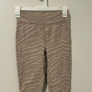 NWOT Aerie Cheetah Print Pajama Pants Soft Cozy Loungewear Size XS